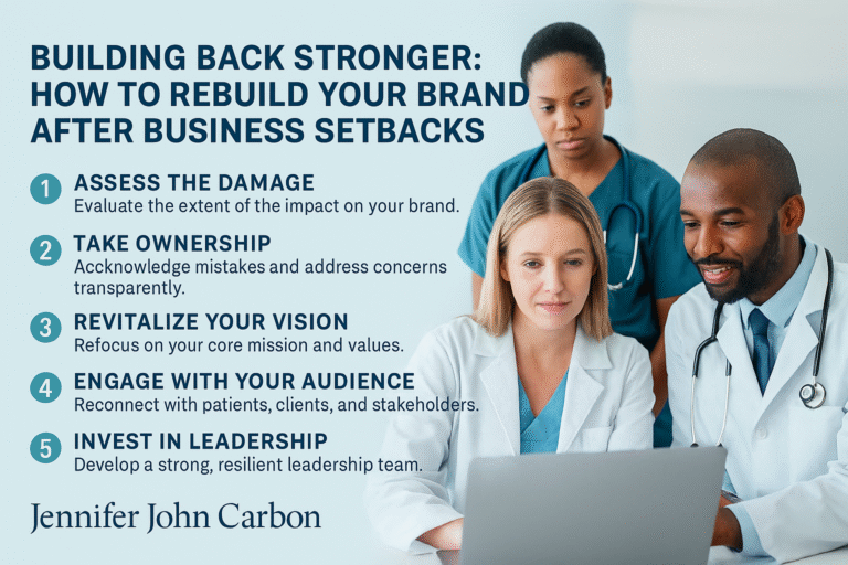Building Back Stronger: How to Rebuild Your Brand After Business Setbacks