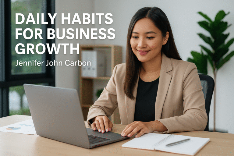 Daily Habits That Help Me Lead and Grow My Business
