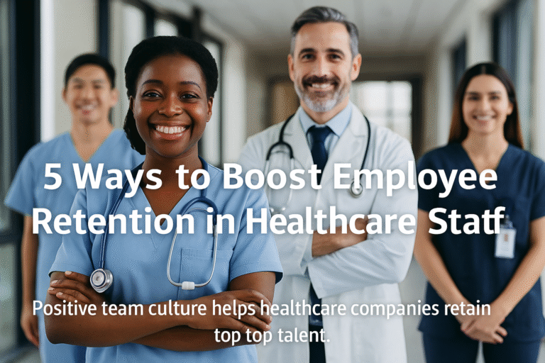 5 Ways to Boost Employee Retention in Healthcare Staffing