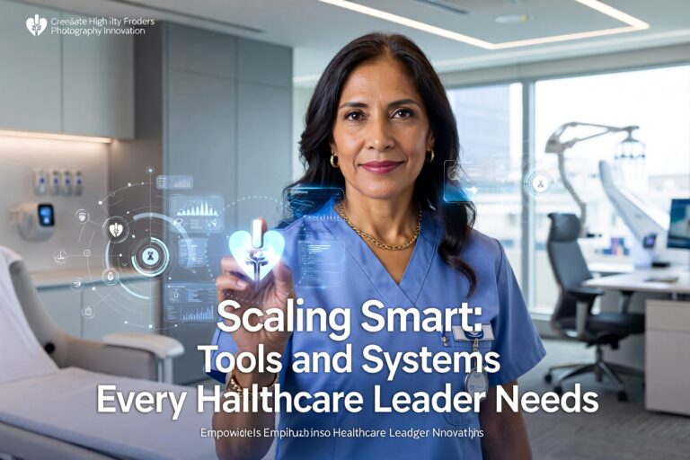 Scaling Smart: Tools and Systems Every Healthcare Leader Needs
